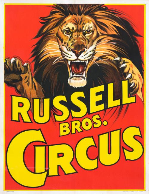 Russell Bros.: Charging Lion