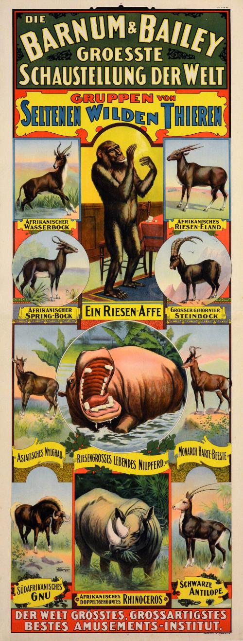 Barnum & Bailey: Der Welt Grosstes Grossartigstes Bestes Amusements-Institut
