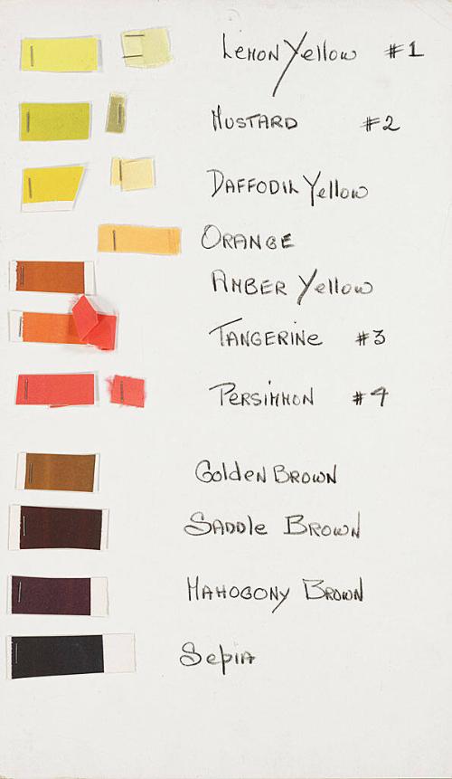 Swatch Card