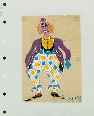 Clown with Purple Jacket