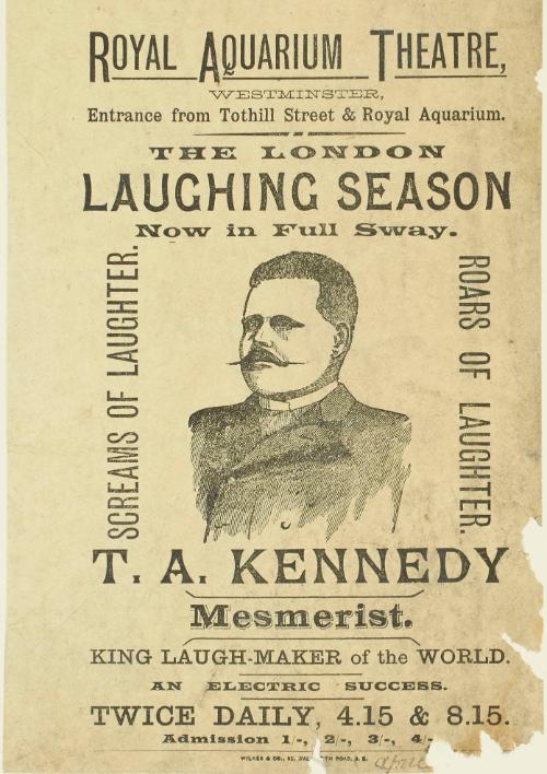 Handbill for Royal Aquarium Theatre : The London Laughing Season