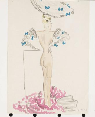 Woman Flowery Hat