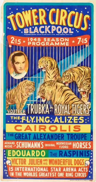 Tower Circus, Blackpool, 1948 Season
