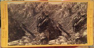 808 - Devil's Gate, Lower Weber Canyon, looking West.