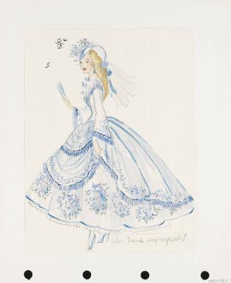 La Dame aux Myosotis