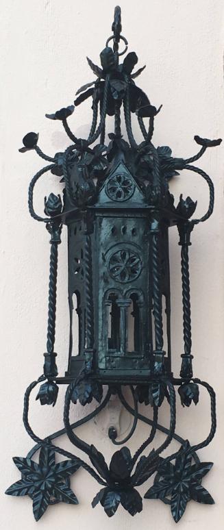 SN11383.1 installed on the Center for Asian Art exterior west wall