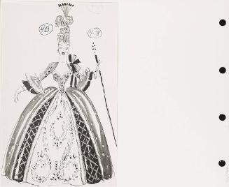 Woman in Gown