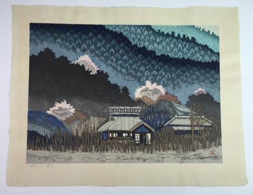 Village and Mountainside