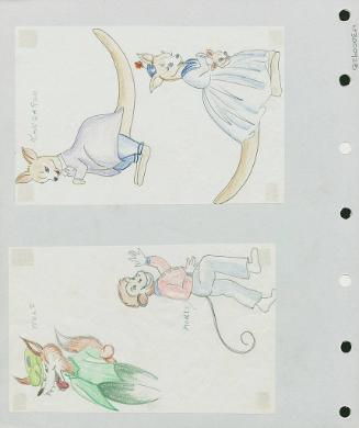 Wolf, Monkey, and Kangaroo Costumes