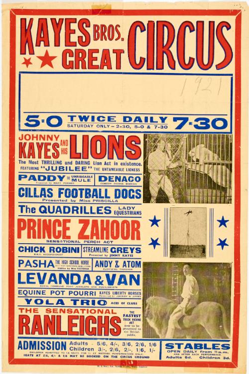 Kayes Bros. Great Circus
