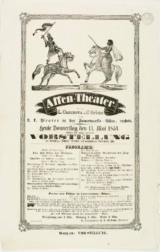 Affen-Theater von Louis Casanova & Carl Orban

