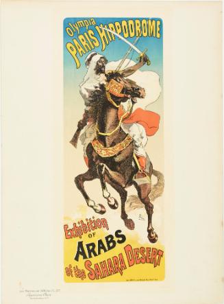 Exhibition of Arabs of the Sahara Desert at Olympia Paris Hippodrome