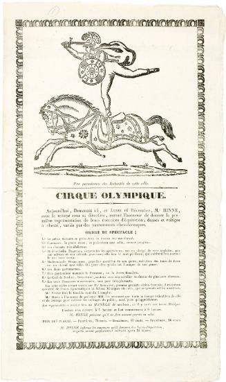 Cirque Olympique, France. December 15-16, no year