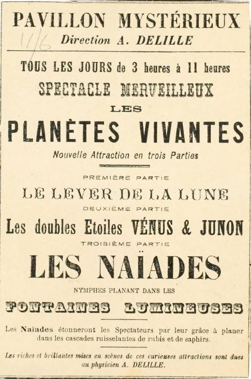 Pavillon Mysterieux, France. no date