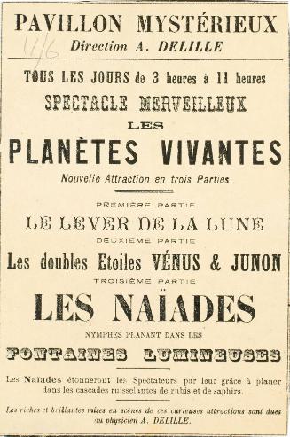Pavillon Mysterieux, France. no date