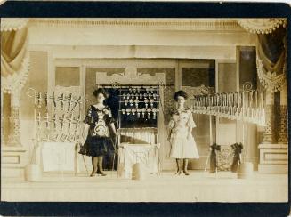 Two women with percussion instruments