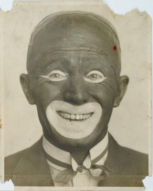 Al "Smokey" Lyle with Vaulman Minstrels