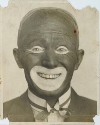 Al "Smokey" Lyle with Vaulman Minstrels