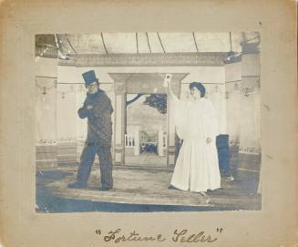 Will and May Gibbs in 'Fortune Teller'
