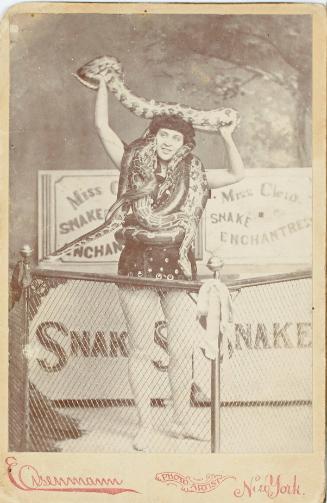 Miss Cleio, Snake Enchantress