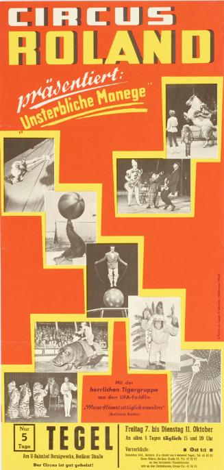 Circus Roland. Berlin. no date