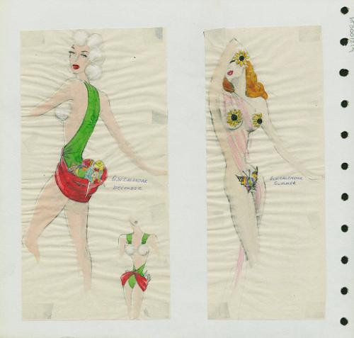 Calendar Girls--December and Summer