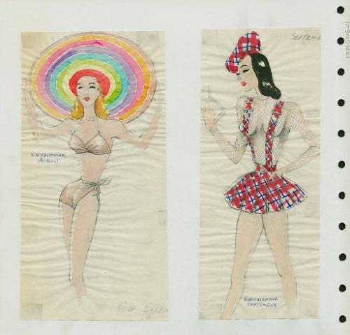 Calendar Girls--August and September