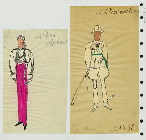 Boss Elephant Man and Elephant Boy Uniforms