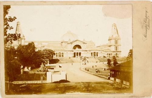 West front view of Alexandra Palace