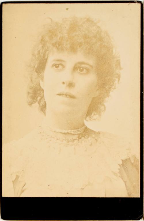 Bust portrait of Lela Cody