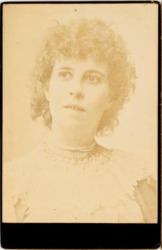 Bust portrait of Lela Cody