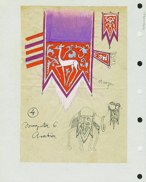 Camel Blanket and Trappings