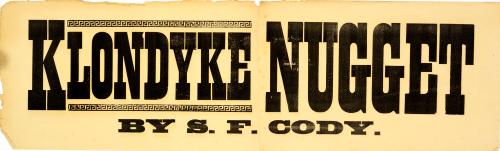 Klondyke Nugget by SF Cody