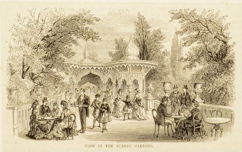 View in the Surrey Gardens