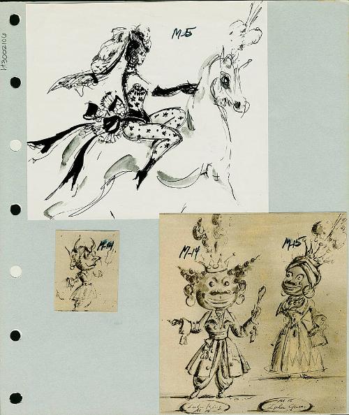 Equestrienne, Zulu King and Queen