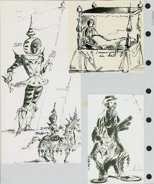 Christmas Knight and Tramp Clown