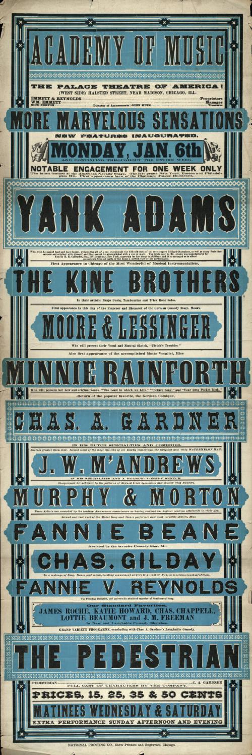 Academy of Music: January 6
