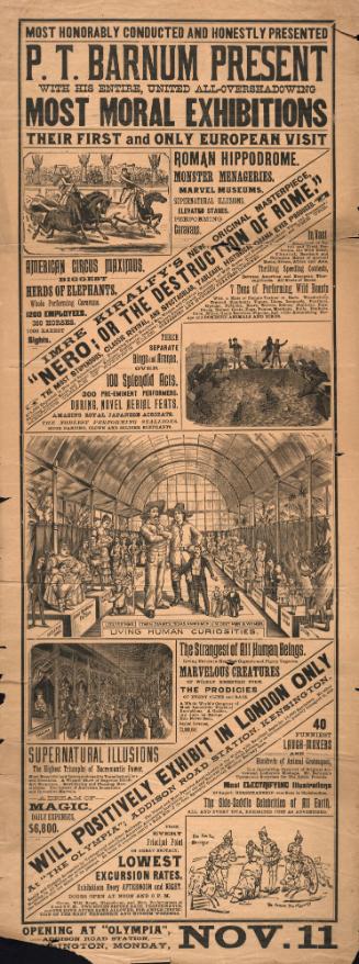 Barnum & Bailey: November 11, 1889 Herald