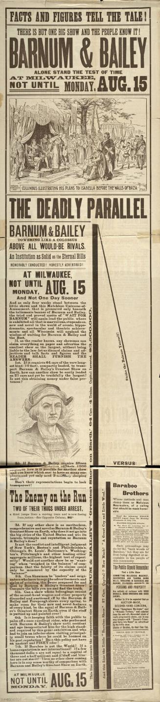 Barnum & Bailey: August 15, 1892
