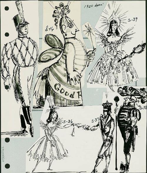 Poor Little Rich Girl, Prince, Fairy and Attendants