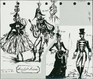 Moonlight Melodies and Circus Seranade Walking Performers