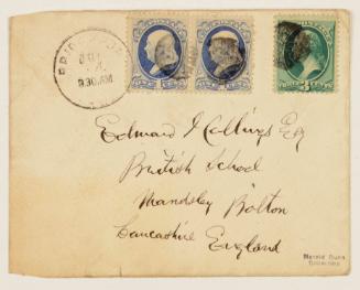 Letter from P.T Barnum to Edward Collins