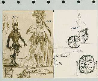 Satyr and Apollo in His Chariot