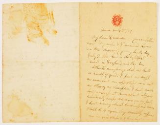 Letter from P.T. Barnum to Rev. George H. Emerson