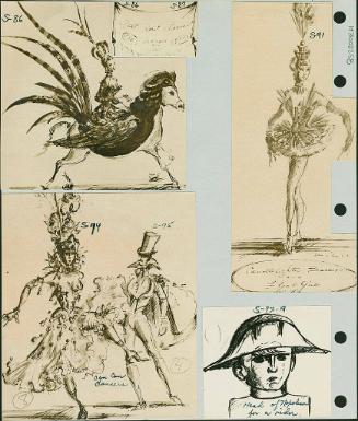 Cancan Dancers, Gilt Roast Phaesant, and Candlelighters
