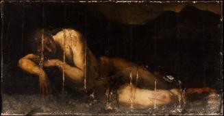 Sleeping Adam, possibly a fragment of the Creation of Eve