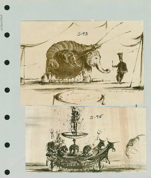Lobster Elephant and Fountain Float
