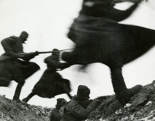 Dmitri Baltermants, Russian, 1912-1990, Attack, 1941, printed later, gelatin silver print, Gift…