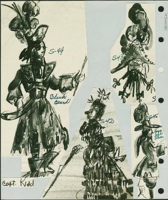 Captain Kidd, Long John Silver and other Pirates