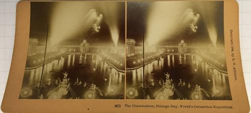 8472. the illumination, Chicgao Day, World's Columbian Exposition